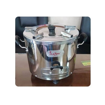 Easy To Clean Stainless Steel Charcoal Stove